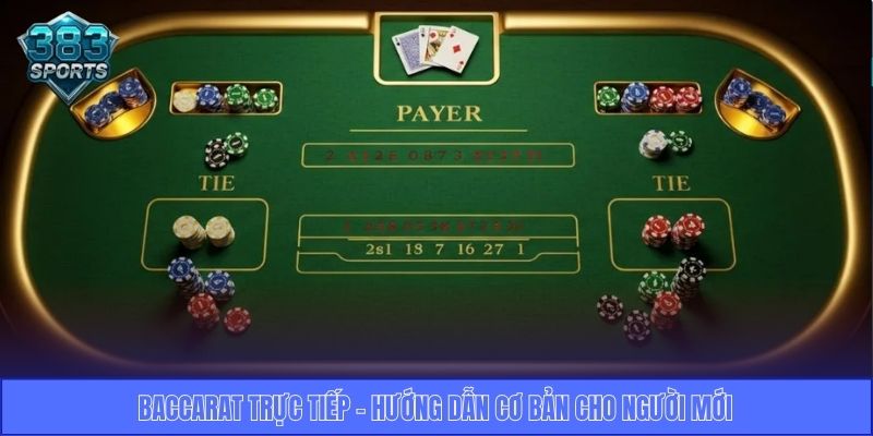 Baccarat trực tiếp - Hướng dẫn cơ bản cho người mới